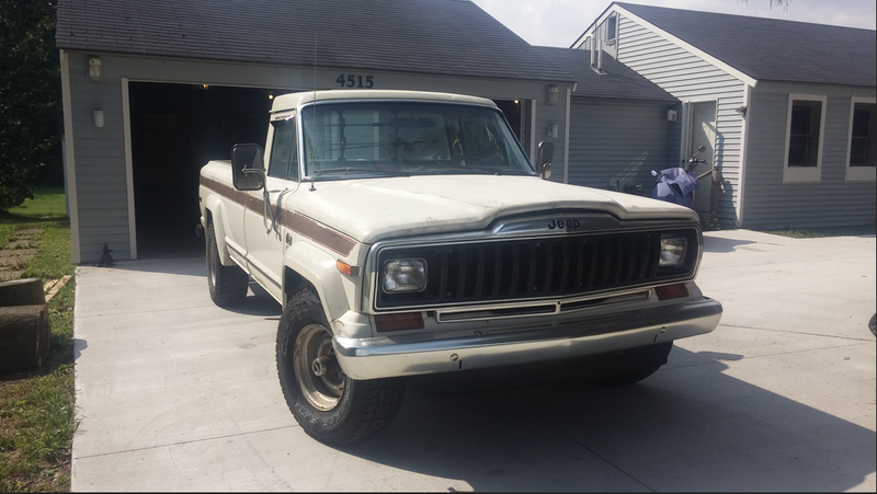 Illustration for article titled Our Jeep J10 Pickup Is Running And Driving, Sort Of